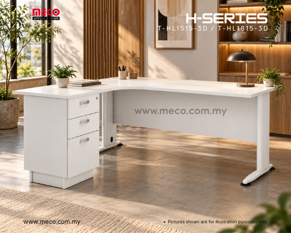 H-Series L-Shape Table - Image 2
