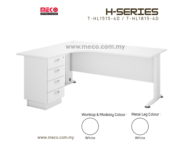 H-Series L-Shape Table