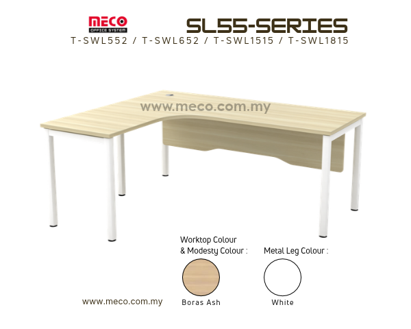SL55-Series L-Shape Table