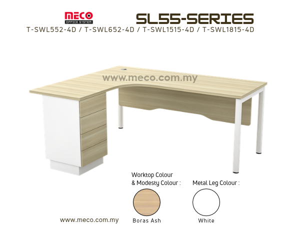 SL55-Series L-Shape Table