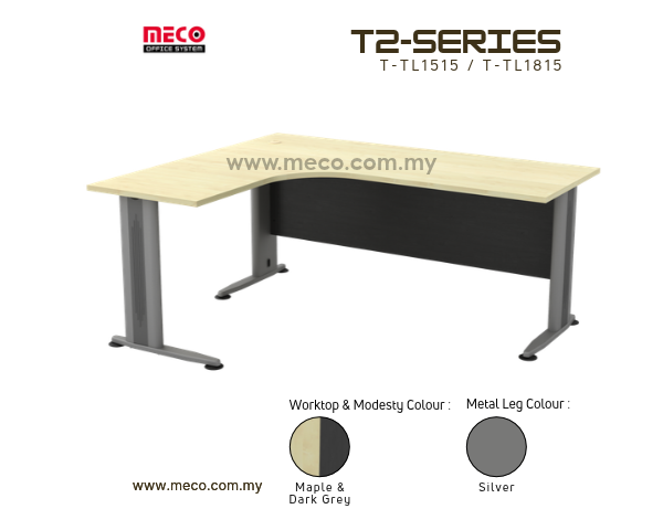 T2-Series L-Shape Table