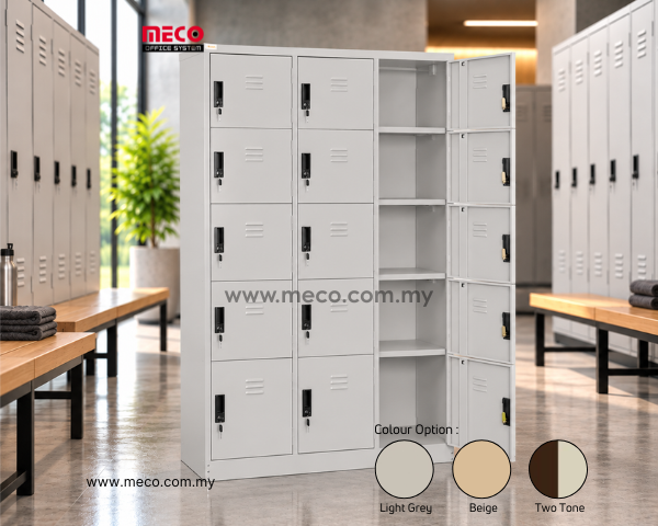 15 Compartments Steel Locker | Steel Cabinet