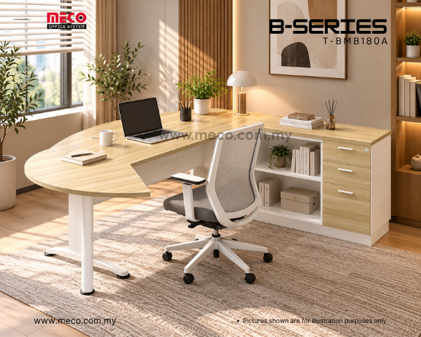 B-Series Executive Table | D-Shape Table - Image 3