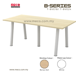 B-Series Rectangular Shape Conference Table | 6ft-8ft