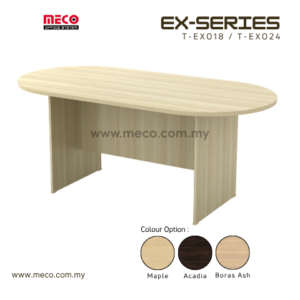 EX-Series Oval Shape Conference Table | 6ft-8ft
