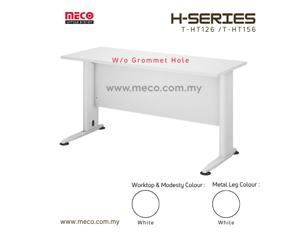 H-Series Side Table W/o Grommet Hole