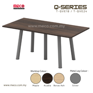 Q-Series Rectangular Shape Conference Table | 6ft-8ft