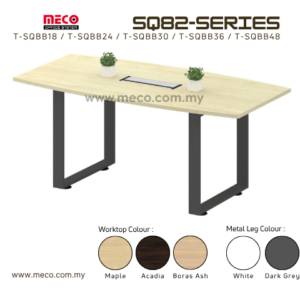 SQ82-Series Boat Shape Conference Table | 6ft-16ft