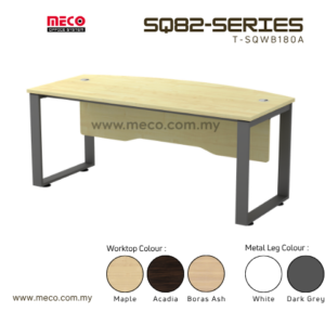 SQ82-Series Executive Table | D-Shape Table