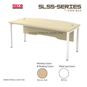 SL55-Series Executive Table | D-Shape Table