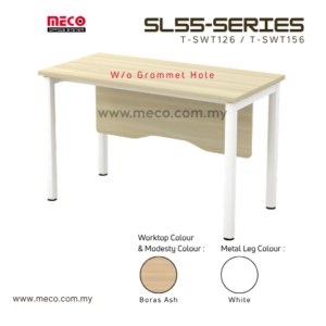 SL55-Series Side Table W/o Grommet Hole