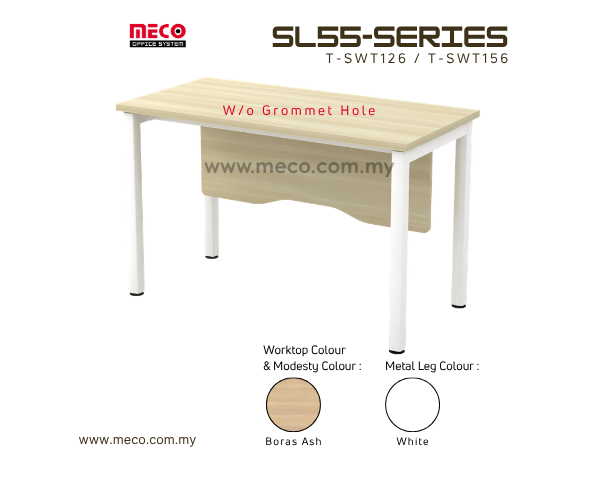 SL55-Series Side Table W/o Grommet Hole