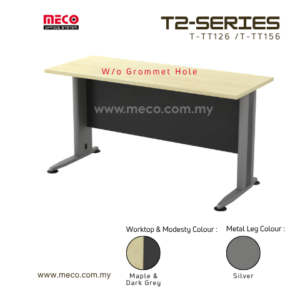 T2-Series Side Table W/o Grommet Hole